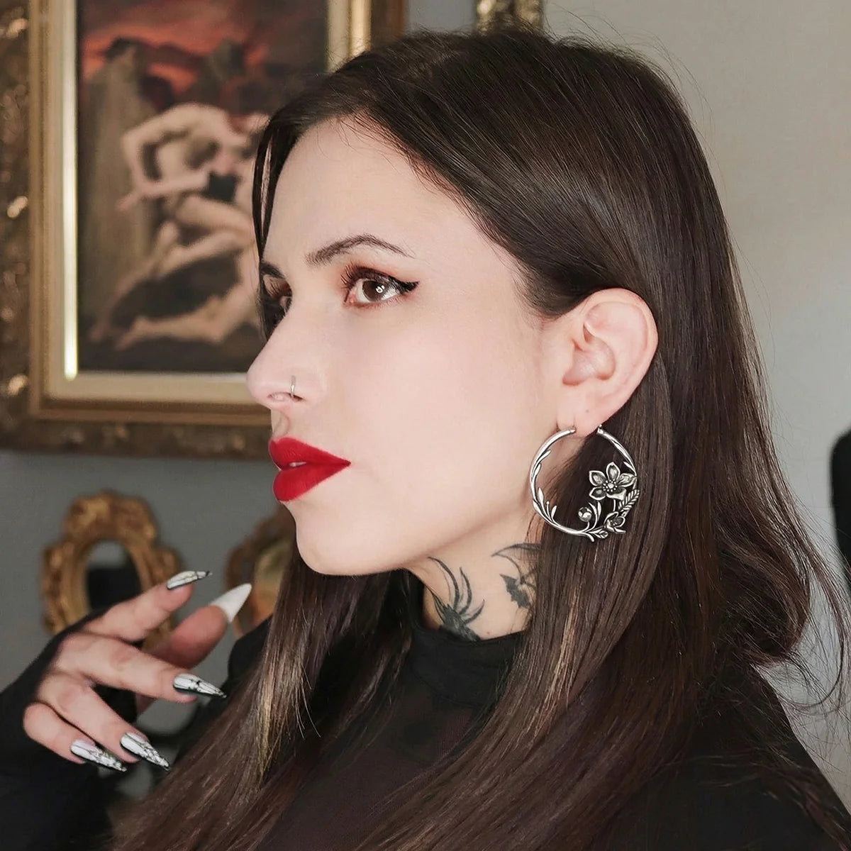 BLOSSOMING VINE EARRINGS