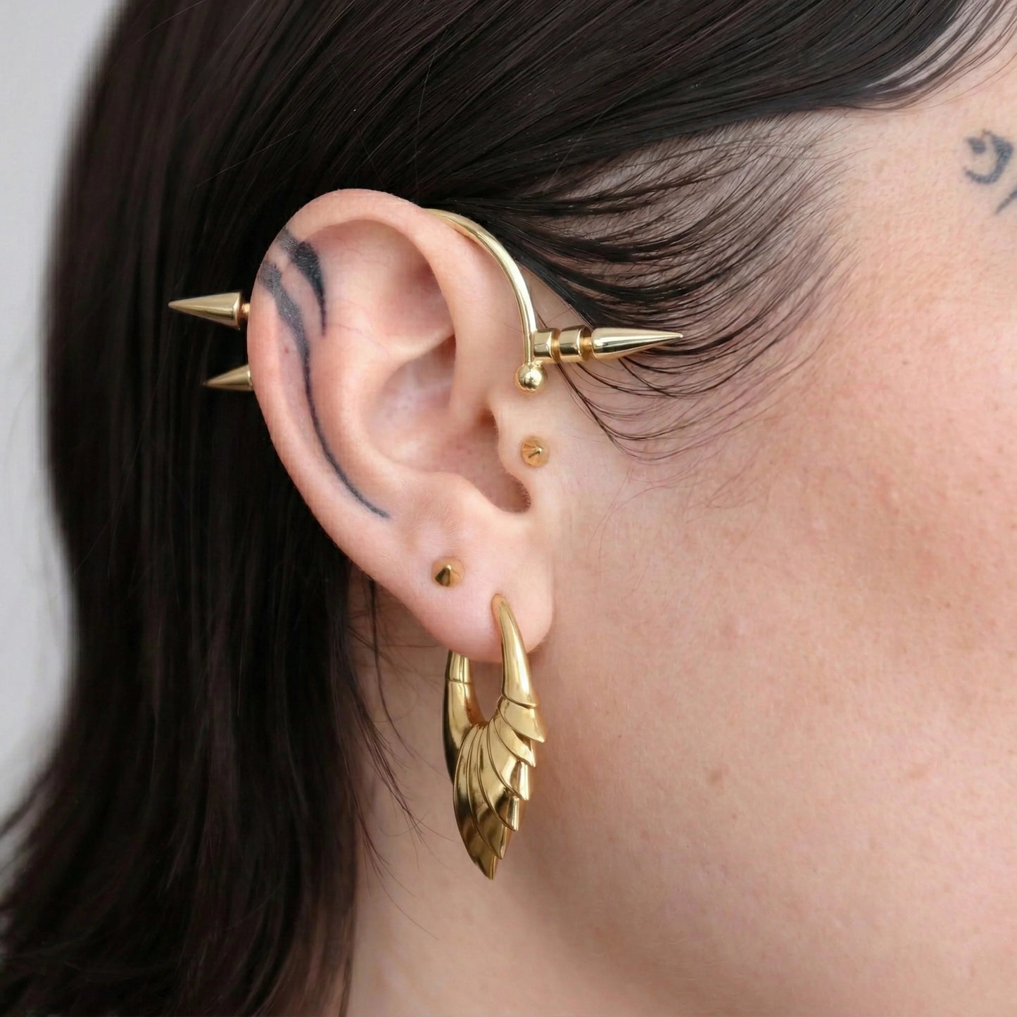 CARAPACE WING EARRINGS